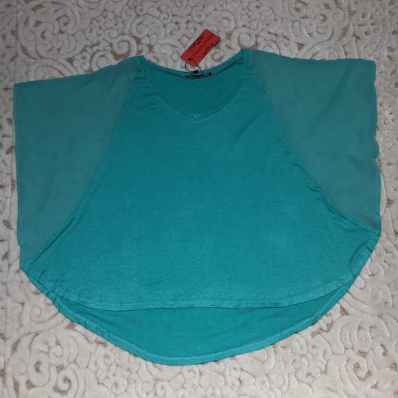 Sheer Bat Wing T-shirt - Picture 4 of 5